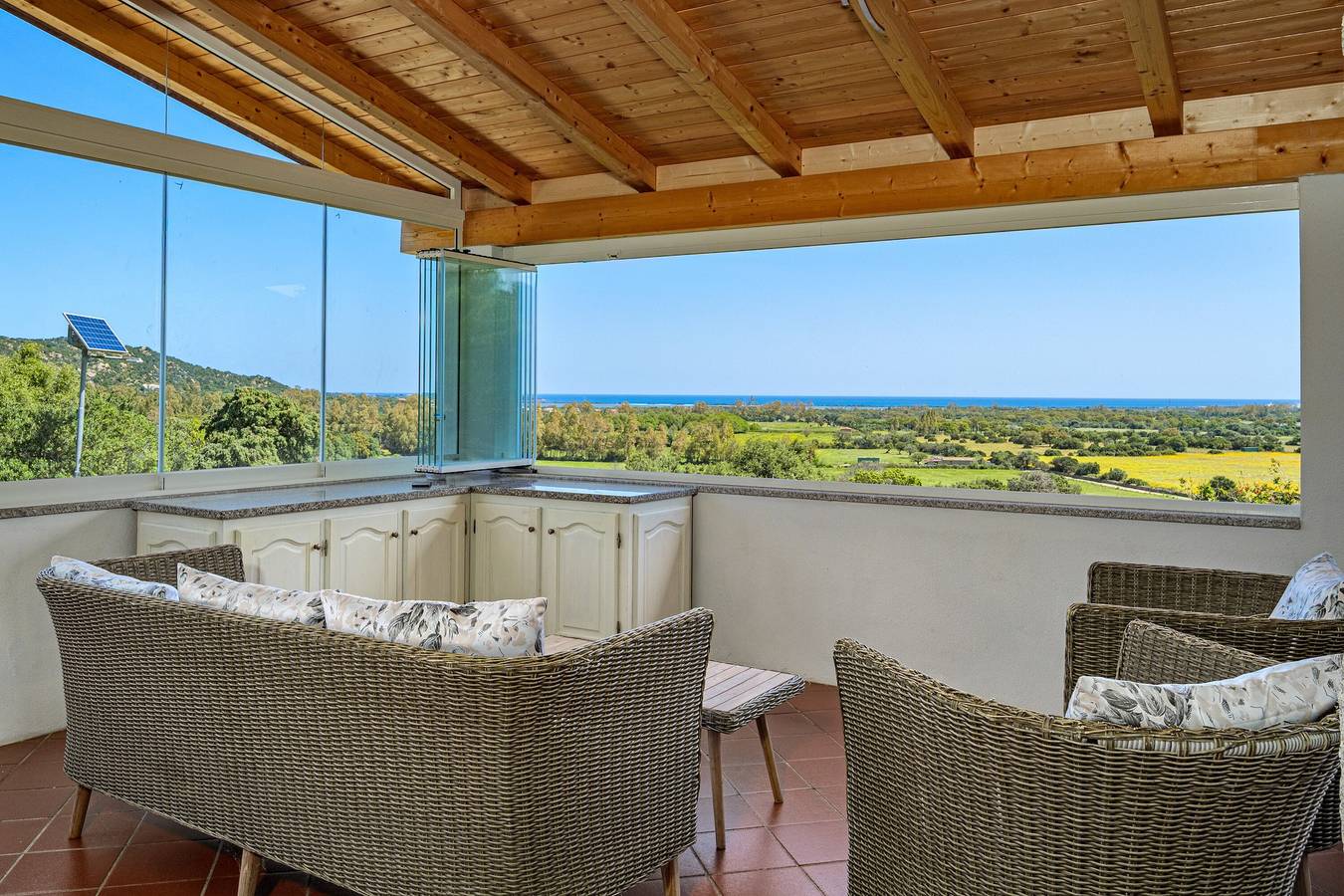 Villa Montalmutu con Vista Mare, Wi-Fi e Aria Condizionata in San Teodoro, Olbia-Tempio