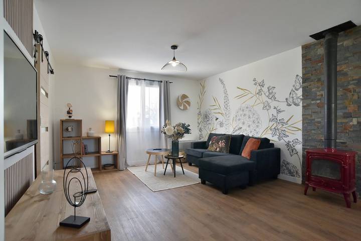Ferienhaus für 4 Personen mit Garten in La Richardais, Saint-Malo und Umgebung