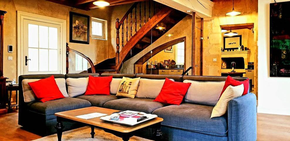 Location de vacances pour 6 personnes, avec jardin et vue à Saint-Émilion - 2