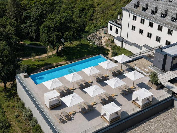 Hotel für 2 Personen, mit Terrasse und Garten sowie Pool und Sauna