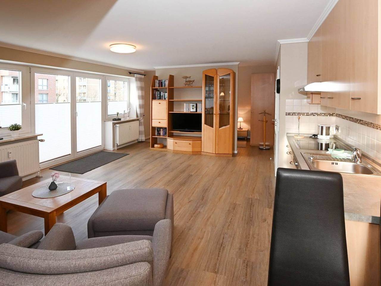 Ganze Ferienwohnung, Mare Comfort - Ferienwohnung für 4 Personen in Strandnähe in Büsum, Nordseeküste