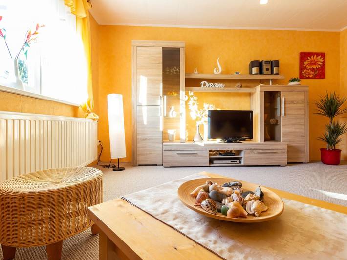 Ferienwohnung für 4 Personen, mit Balkon und Garten, kinderfreundlich