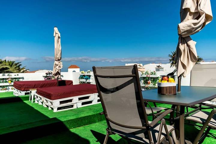 Casa rural para 9 personas, con Balcón además de Terraza y Vistas en Santa Lucía de Tirajana