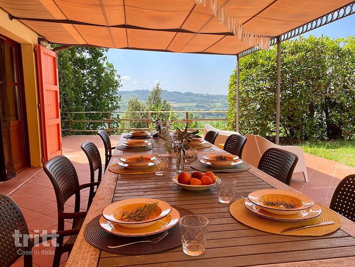 Ferienhaus für 8 Personen, mit Pool und Balkon/Terrasse sowie Terrasse in Riparbella - 2