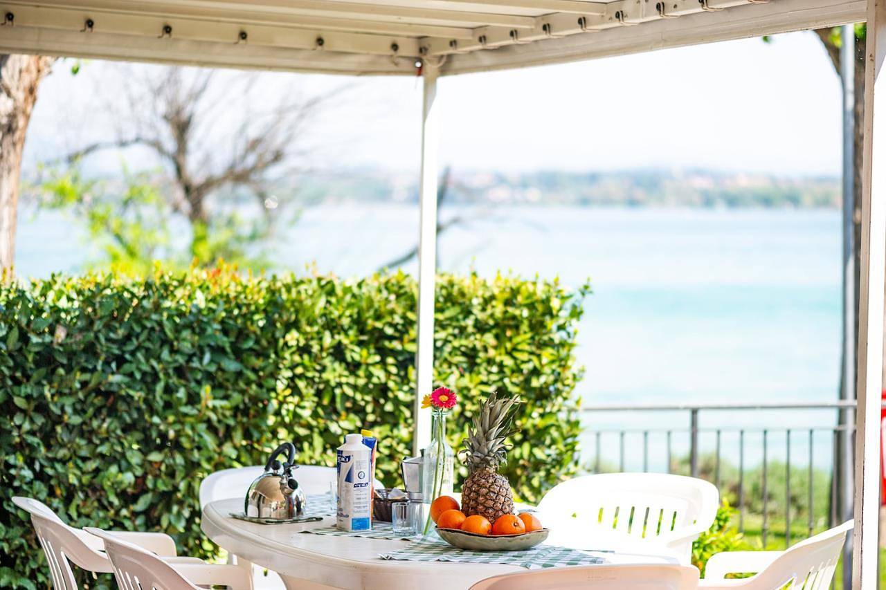Feriendorf Benedetto Mobilhome Diamante für 6 Personen in San Benedetto (Peschiera del Garda), Peschiera del Garda