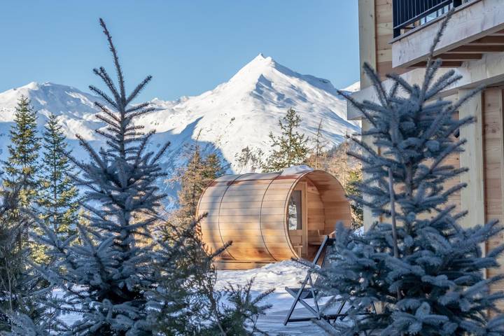 Chalet pour 8 personnes, avec piscine ainsi que terrasse et sauna dans Les Arcs - 4