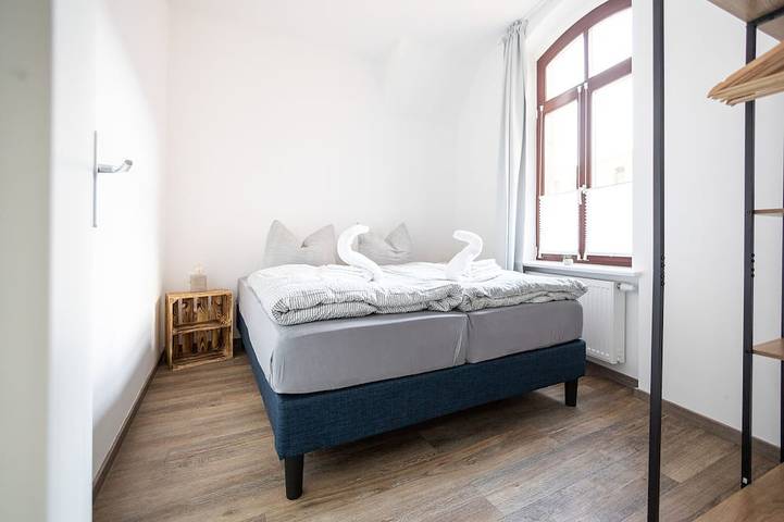Appartement entier, ★Ko-Living Iv at the new theater | middle of the old town | Wifi | Up to 4 ★ in Halle, Saale-Unstrut