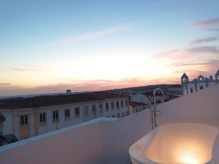 Pousada para 2 pessoas, com vista em Évora