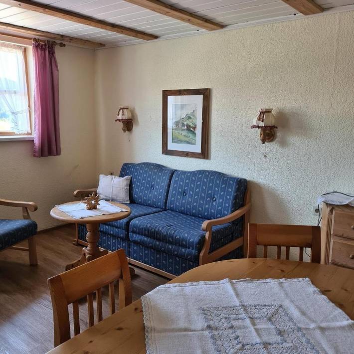 Ferienwohnung für 2 Personen, mit Garten und Sauna sowie Ausblick in Jungholz - 4