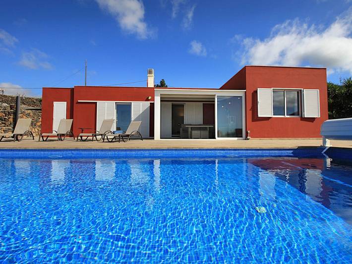 Ferienhaus für 6 Personen, mit Garten und Terrasse sowie Ausblick, mit Haustier in El Paso - 3