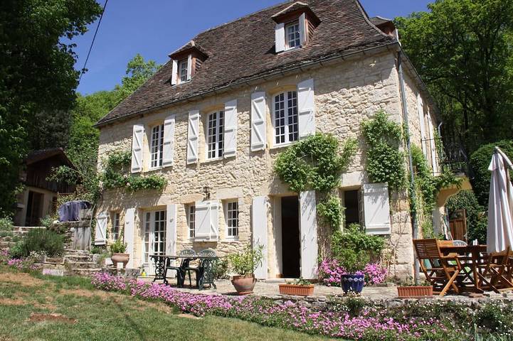 Maison de vacances pour 9 personnes, avec jardin à La Roque-Gageac