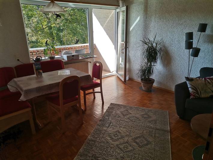 Ferienwohnung für 2 Personen, mit Balkon und Garten sowie Sauna im Dahner Felsenland - 4