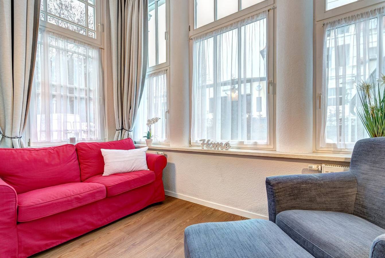 Ganze Wohnung, Villa Anna, Whg. Bernstein – nah am Strand, Wlan & 1 Schlafzimmer für 2 Gäste in Bansin, Heringsdorf
