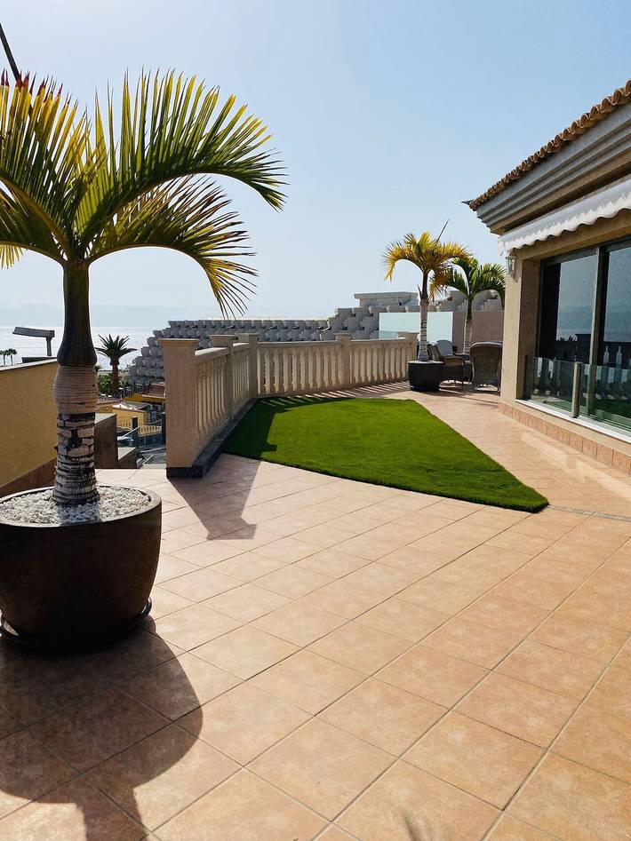 Casa rural para 8 personas, con piscina y balcón en Santiago del Teide