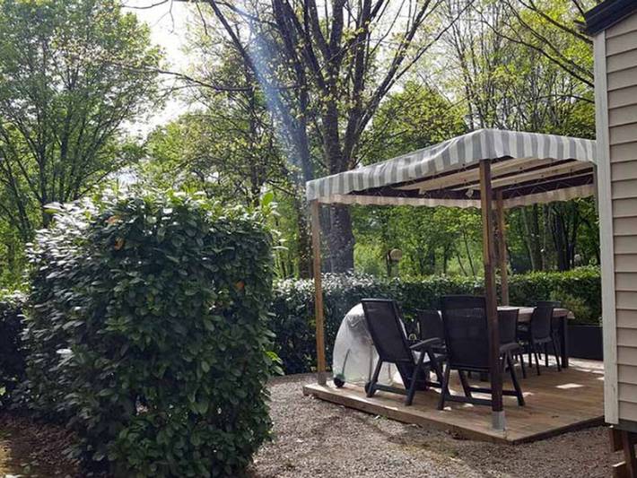Mobil home pour 6 personnes, avec terrasse et piscine, animaux acceptés à Girac - 3
