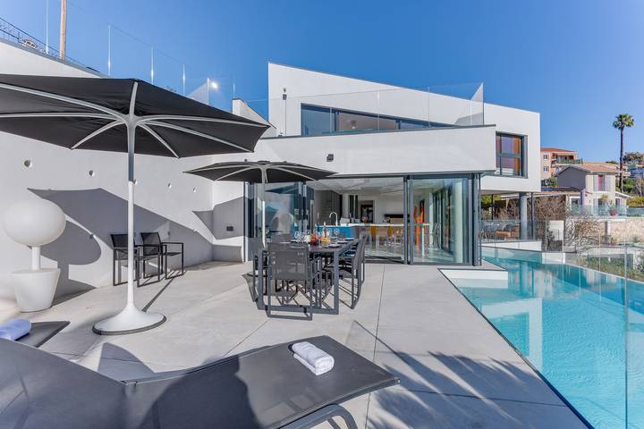 Villa für 8 Personen, mit Garten und Terrasse in Nizza - 4