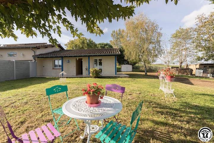 Location de vacances pour 4 personnes, avec jardin à Gauré