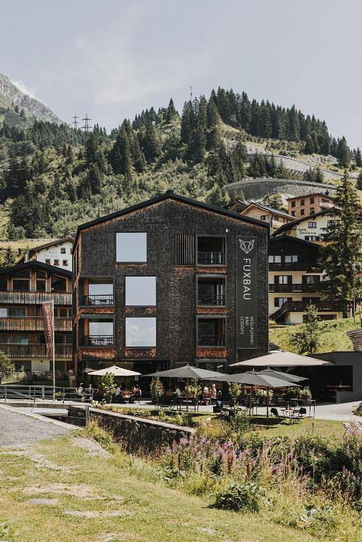 Ganze Ferienwohnung, Stuben.Rocks- Fuxbau Lodges - Fuxbau Doppelzimmer Maisonette in Lechtaler Alpen, Stuben am Arlberg