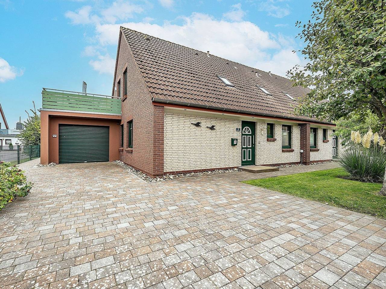 Ganze Ferienwohnung, Ferienwohnung mit großer Dachterrasse - Moderne Ferienwohnung mit großer Dachterrasse in Dagebüll, Nordseeküste