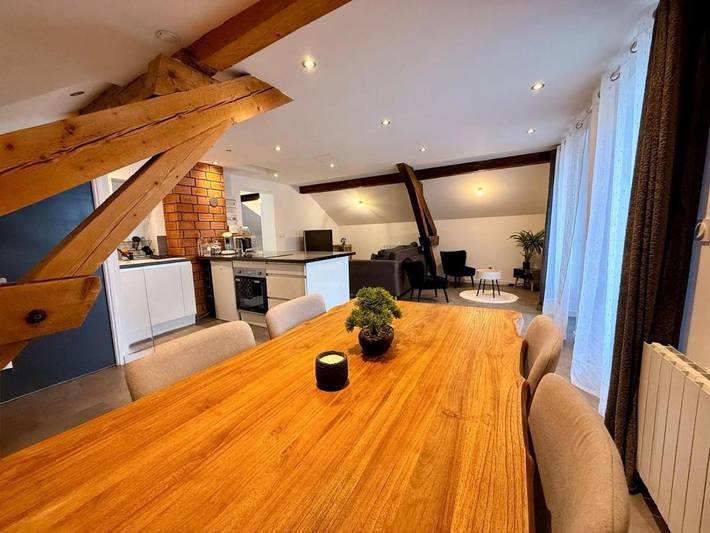 Appartement de vacances pour 4 personnes, avec terrasse ainsi que vue sur le lac et vue