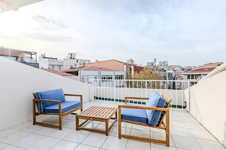 Loft voor 2 personen, met balkon in Istanbul