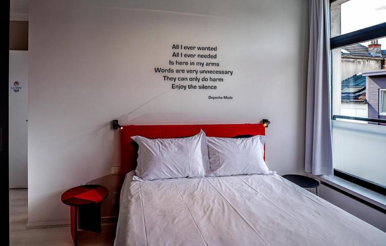 Chambre d’hôte pour 2 personnes, avec Terrasse ainsi que Jardin et Vue à Anvers