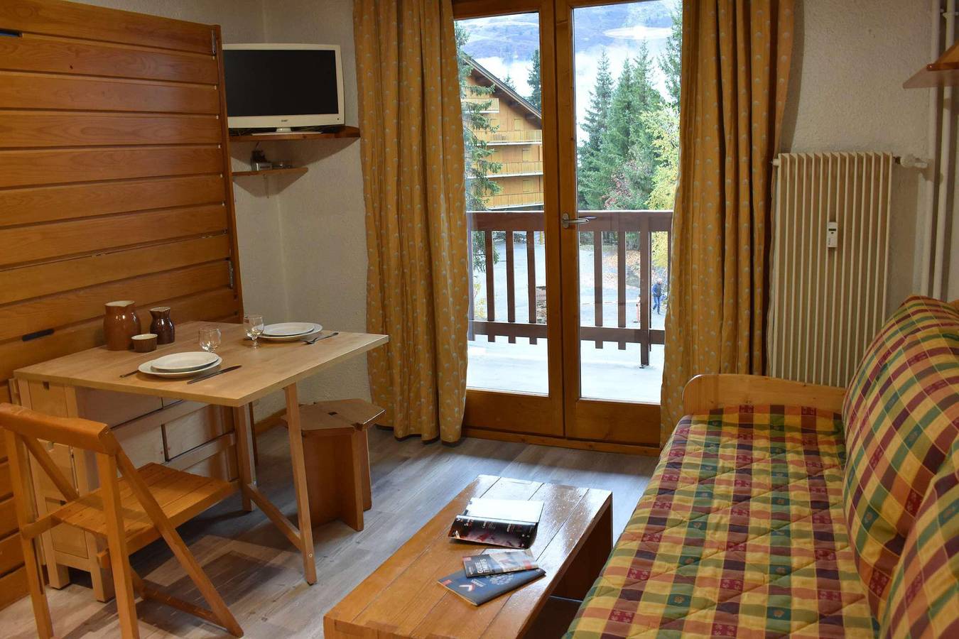 Ganze Wohnung, Résidence les Merisiers - Studio für 2 Personen (A08) in Les Allues, Les Trois Vallées
