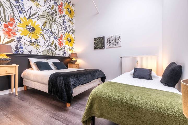 Appartement entier, Appartement de vacances pour 5 personnes avec jardin in Béthune, Région de Béthune