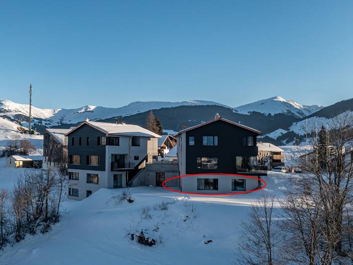 Ganze Ferienwohnung, Ferienwohnung Tschuppina Schiess, Brigels - 2.5 Zimmer Ferienwohnung für max. 4 Pers. in Brigels, Alpenarena