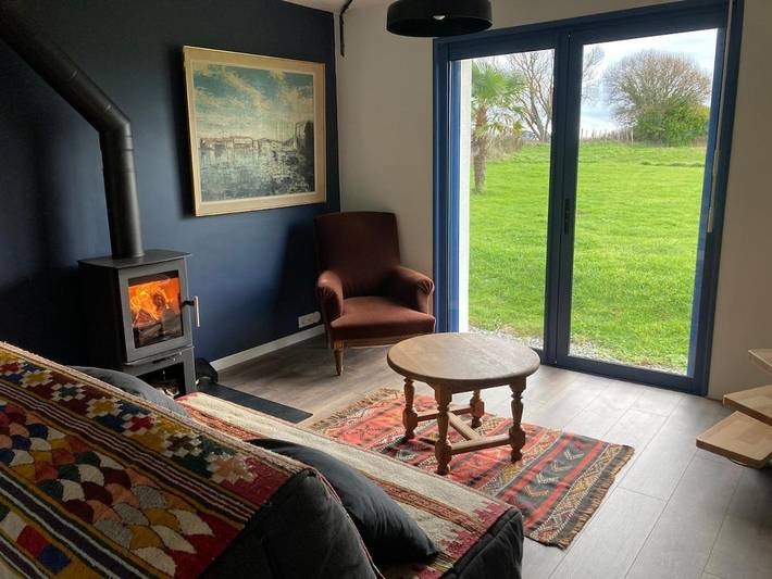 Appartement de vacances pour 2 personnes, avec jardin et vue, animaux acceptés