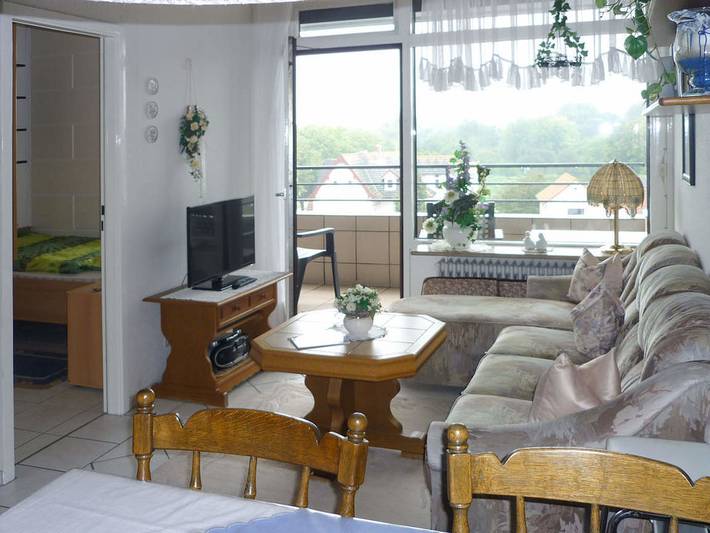 Ferienwohnung für 3 Personen, mit Pool und Balkon sowie Sauna in Dahme - 2