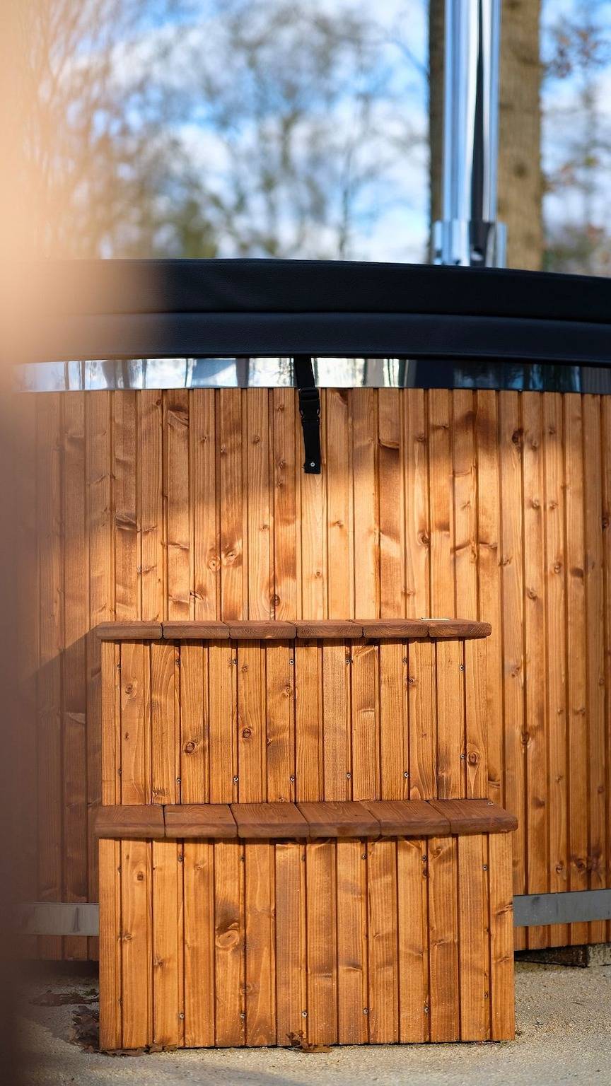 Vakantiepark de Witte Berg — Wood Cottage + hottub in Twente
