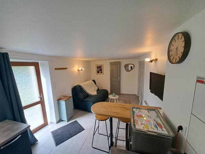 Appartement de vacances pour 2 personnes, avec Terrasse ainsi que Jardin et Vue