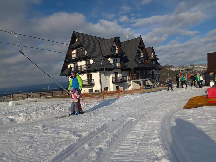 Ośrodek wypoczynkowy dla 2 osób, z basen i jacuzzi oraz basen dla dzieci i ogród w Białka Tatrzańska