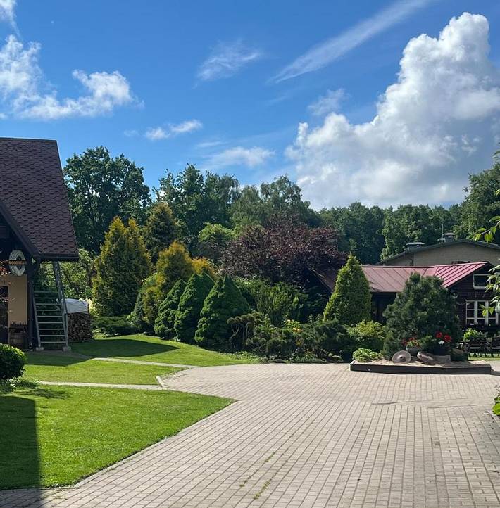 Gîte pour 5 personnes, avec Balcon et Terrasse ainsi que Jardin et Sauna à Riga - 2