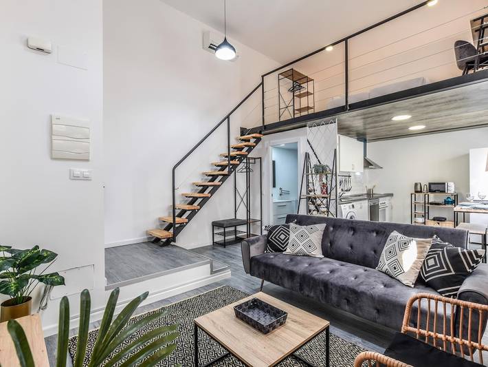 Ganze Wohnung, Lofts Business Bernabéu 1  De Alquiler Temporal in Tetuán, Madrid