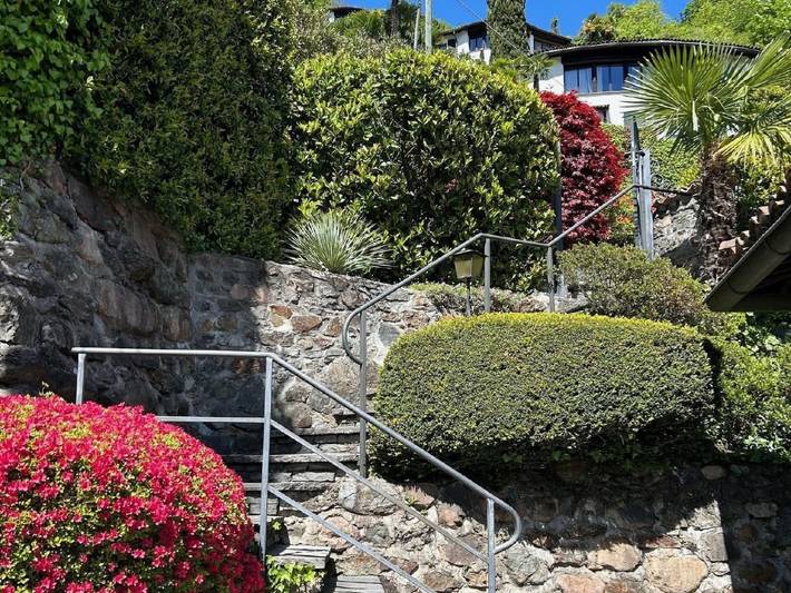 Ferienhaus für 6 Personen, mit Balkon und Garten am Luganersee - 2