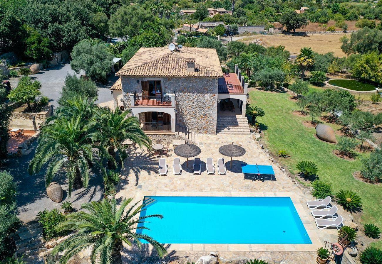 Villa "Plomera" con piscina privata e Wi-Fi in Pollença, Maiorca settentrionale