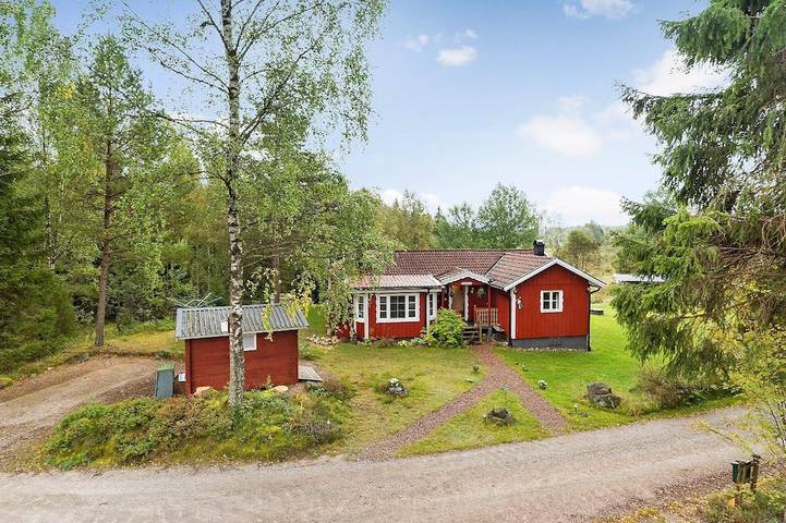 Bungalow für 6 Personen, mit Terrasse und Garten sowie Sauna in Südschweden