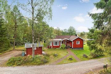 Bungalow für 6 Personen, mit Garten und Terrasse sowie Sauna in Schweden