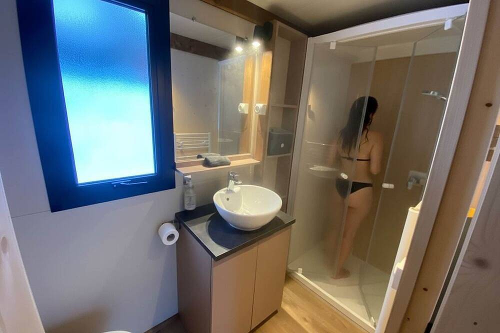 Hy•Lødge Spa n°8 Xl - 5 personen: Chaletverhuur in de Vogezen voor een onvergetelijk verblijf in Anould, Saint-Dié-des-Vosges