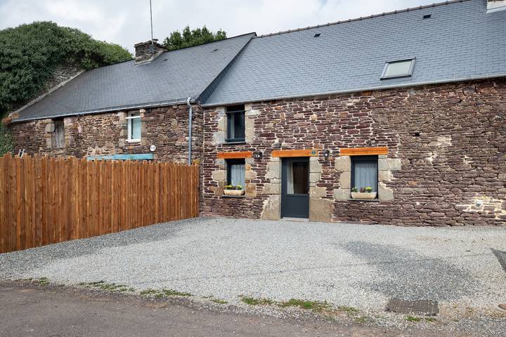 La Maison de Gautro – Ferienhaus mit Terrasse und Garten in Tréhorenteuc, Vannes und Umgebung