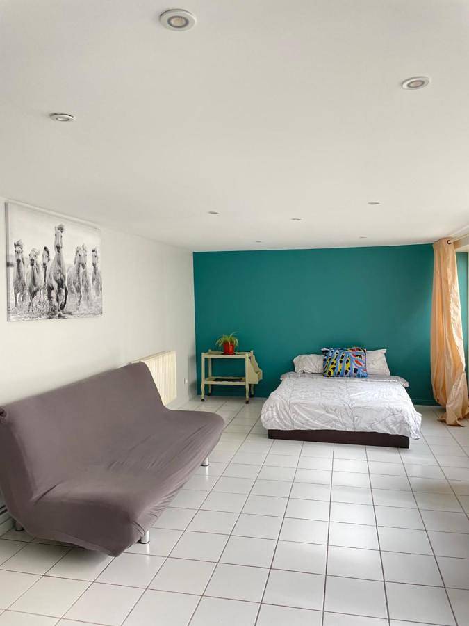 Gîte pour 3 personnes, avec Terrasse ainsi que Jardin et Vue à Chatou