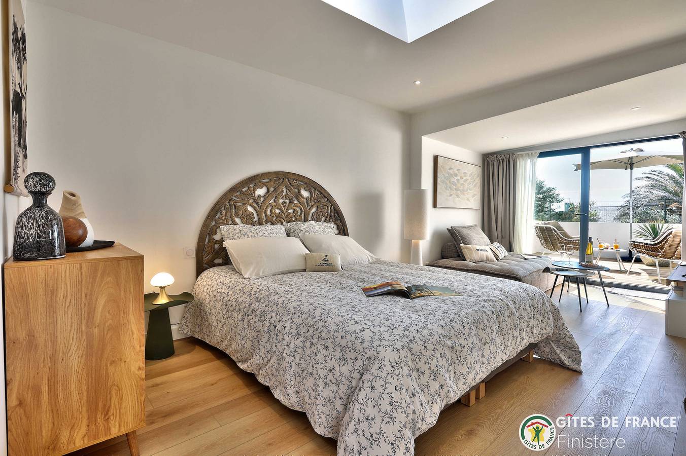 Casa de huéspedes para 2 personas con terraza in Le Conquet, Región de Brest