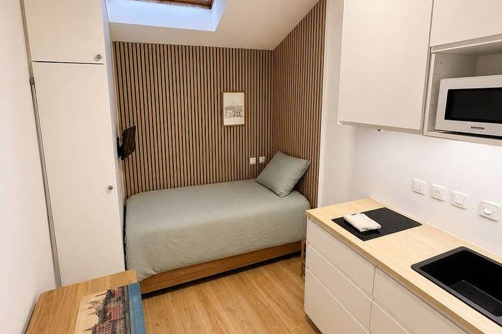 Apartamento entero, Estudio-Baño privado con ducha-Studio 17m2 in Villeurbanne, Lyon region