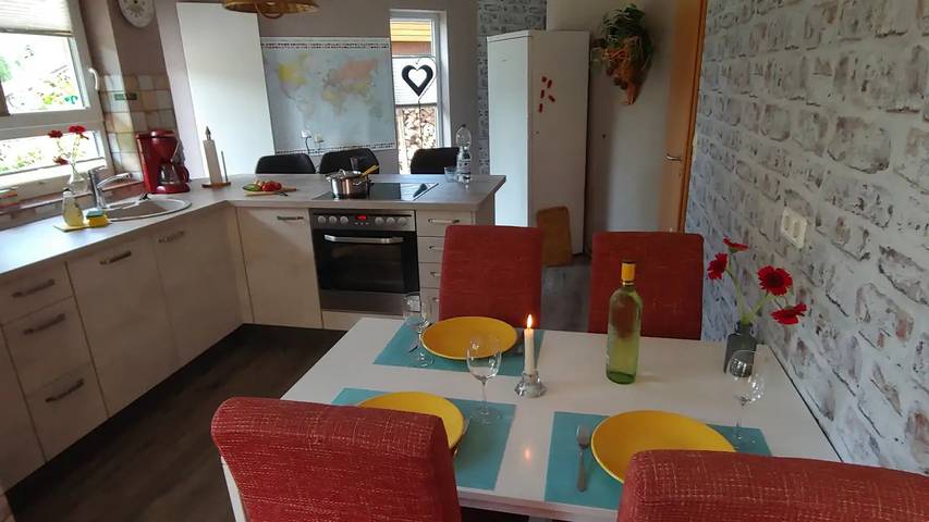 Ferienwohnung für 4 Personen, mit Garten