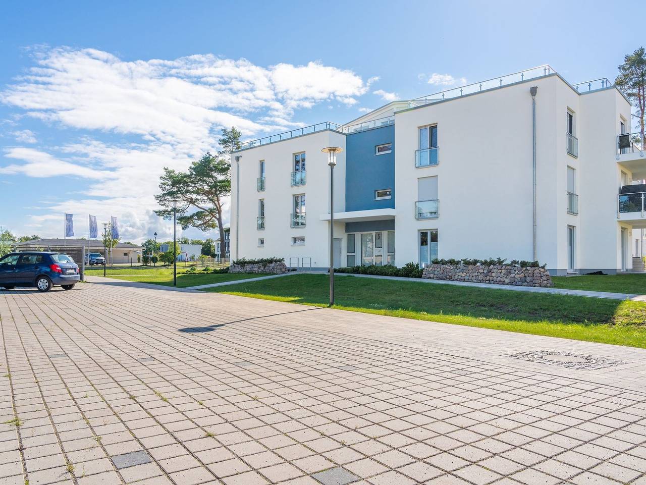 Ganze Ferienwohnung, Apartment Utkiek - Haffresidenz (5.12) in Zirchow, Usedom