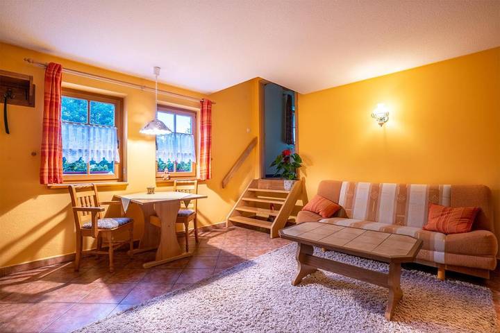 Ferienwohnung für 4 Personen, mit Terrasse und Ausblick