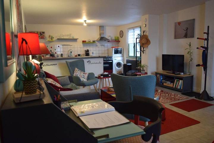 Location de vacances pour 2 personnes, avec jardin et vue à Rougegoutte