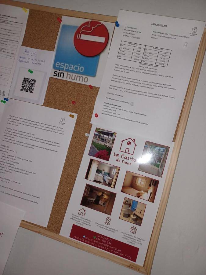 Location de vacances pour 4 personnes, avec jardin, animaux acceptés à La Adrada - 4